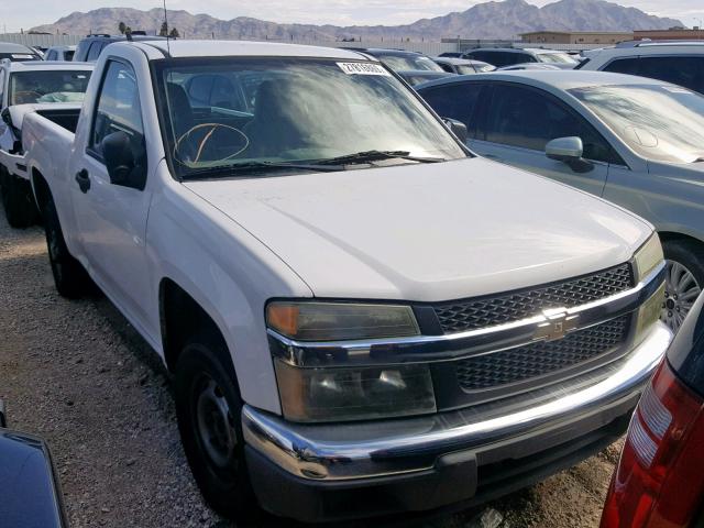 1GCCS149588220267 - 2008 CHEVROLET COLORADO WHITE photo 1