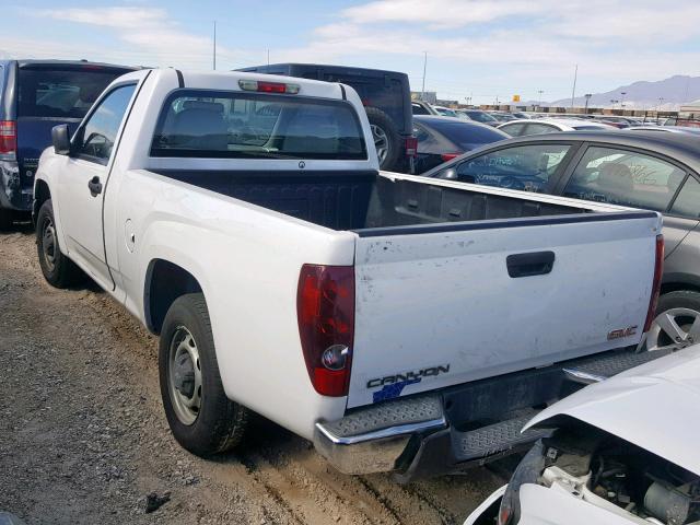 1GCCS149588220267 - 2008 CHEVROLET COLORADO WHITE photo 3