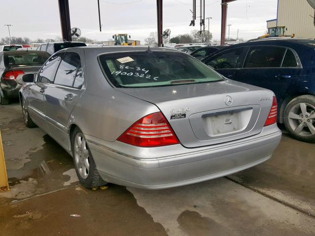 WDBNG83J06A472883 - 2006 MERCEDES-BENZ S 430 4MAT SILVER photo 3