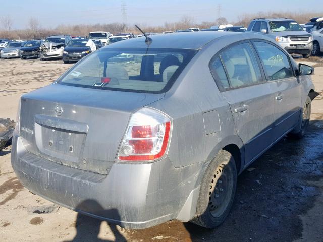 3N1AB61E28L616568 - 2008 NISSAN SENTRA 2.0 GRAY photo 4