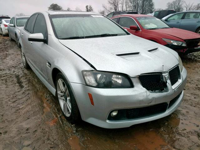 6G2ER57799L235821 - 2009 PONTIAC G8 SILVER photo 1