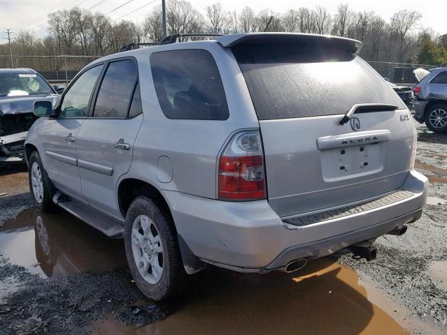 2HNYD18834H527548 - 2004 ACURA MDX TOURIN SILVER photo 3