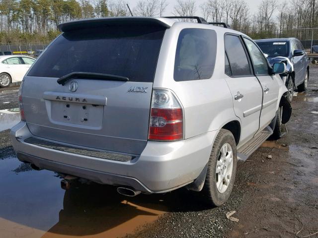 2HNYD18834H527548 - 2004 ACURA MDX TOURIN SILVER photo 4