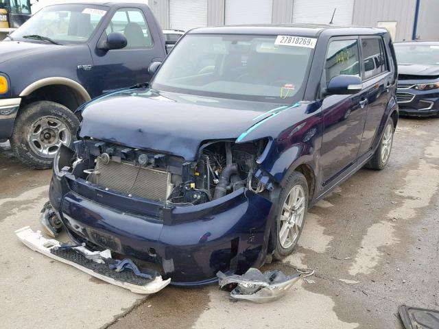 JTLKE50E781055445 - 2008 TOYOTA SCION XB 蓝色 照片 2