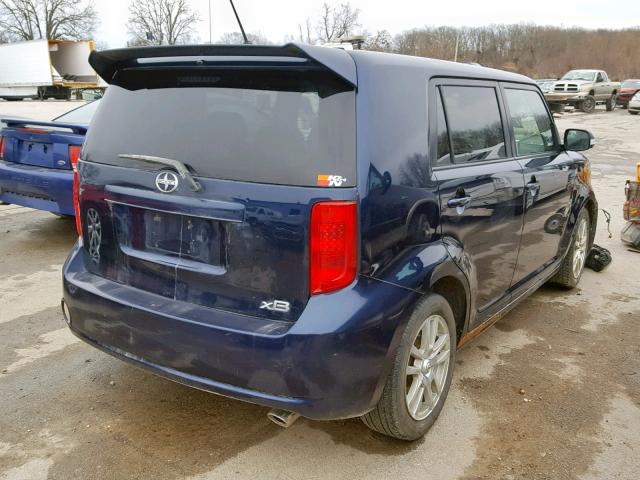 JTLKE50E781055445 - 2008 TOYOTA SCION XB 蓝色 照片 4