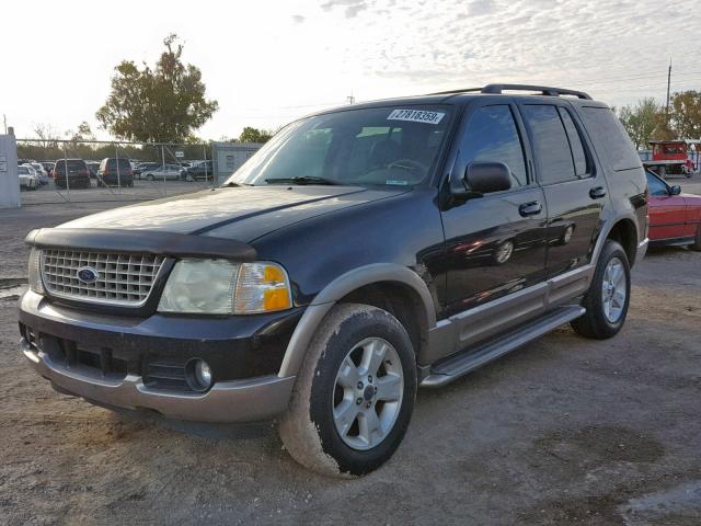 1FMZU64K33UC39030 - 2003 FORD EXPLORER E BLACK photo 2