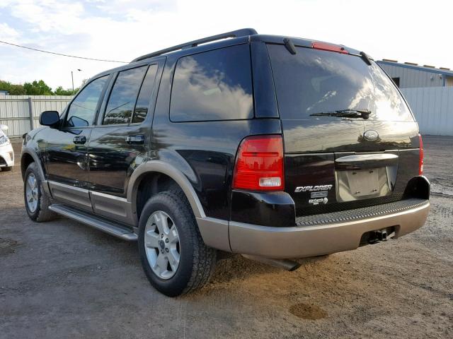 1FMZU64K33UC39030 - 2003 FORD EXPLORER E BLACK photo 3