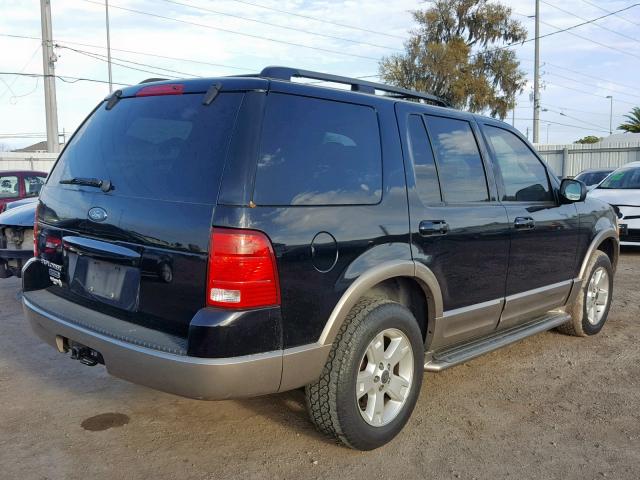 1FMZU64K33UC39030 - 2003 FORD EXPLORER E BLACK photo 4