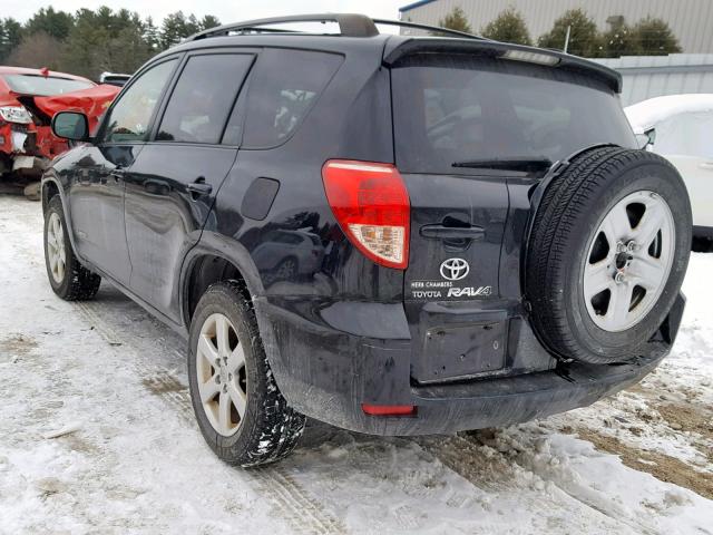 JTMBK31V086046435 - 2008 TOYOTA RAV4 LIMIT BLACK photo 3