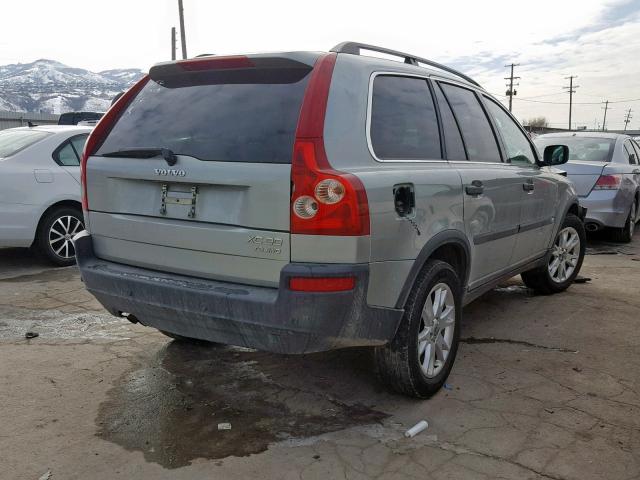 YV1CZ911851194092 - 2005 VOLVO XC90 T6 SILVER photo 4