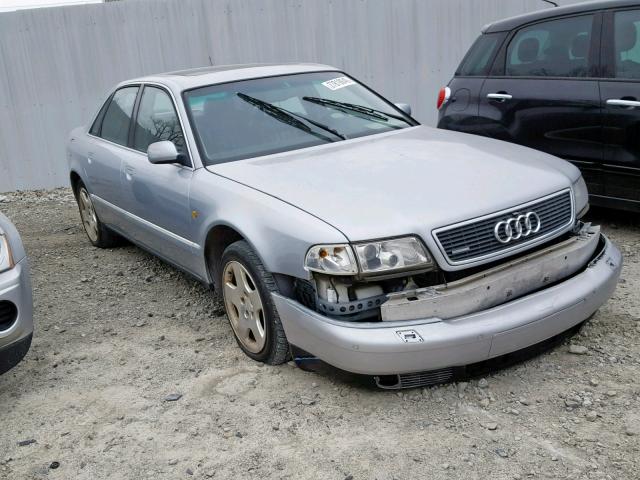 WAUBG34D9WN008769 - 1998 AUDI A8 QUATTRO SILVER photo 1