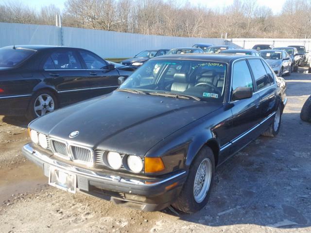 WBAGC8319LDC78255 - 1990 BMW 750 IL BLACK photo 2