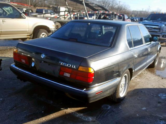 WBAGC8319LDC78255 - 1990 BMW 750 IL BLACK photo 4