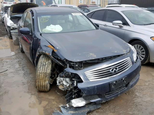 JNKCV61FX9M356884 - 2009 INFINITI G37 GRAY photo 1