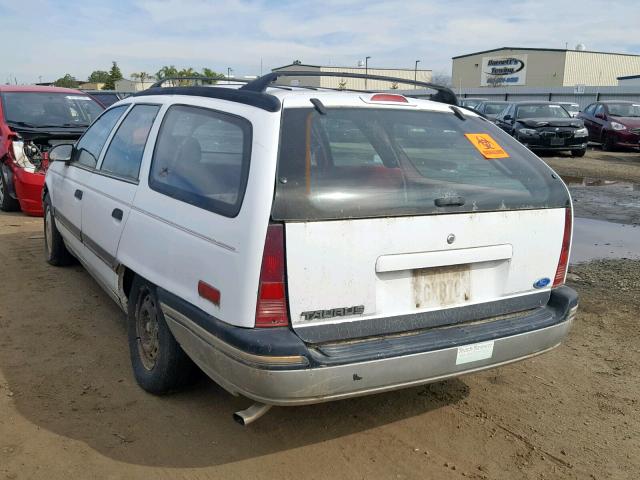 1FABP55U8JG116607 - 1988 FORD TAURUS L WHITE photo 3