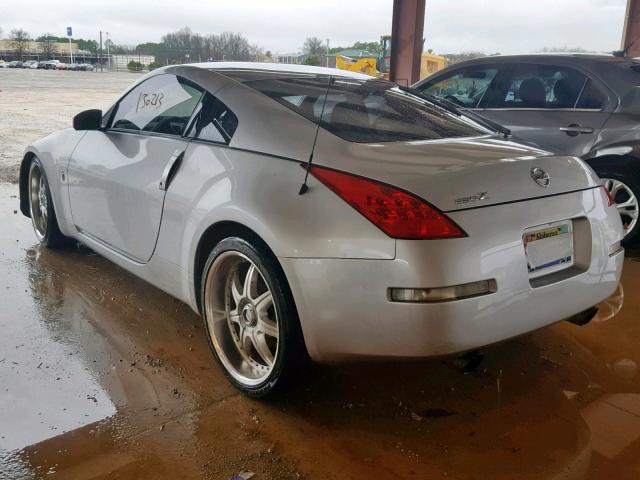 JN1AZ34D46M309208 - 2006 NISSAN 350Z COUPE SILVER photo 3