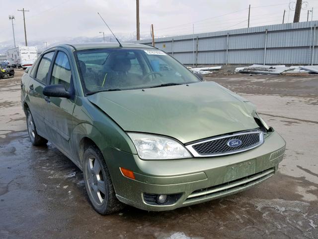 1FAFP34N57W190212 - 2007 FORD FOCUS ZX4 GREEN photo 1