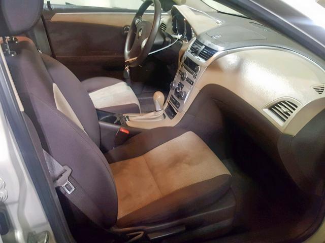 1G1ZB5EBXAF318546 - 2010 CHEVROLET MALIBU LS TAN photo 5