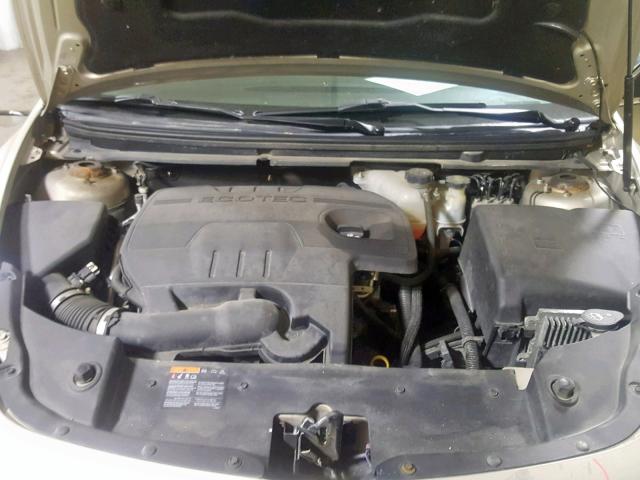 1G1ZB5EBXAF318546 - 2010 CHEVROLET MALIBU LS TAN photo 7