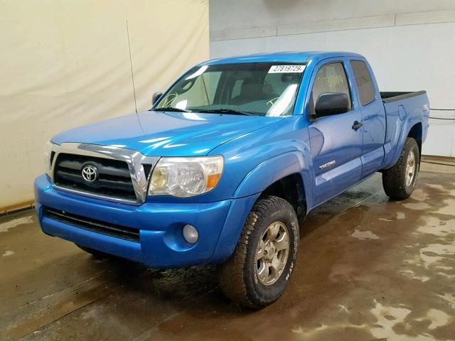 5TETU62NX5Z140982 - 2005 TOYOTA TACOMA PRE BLUE photo 2