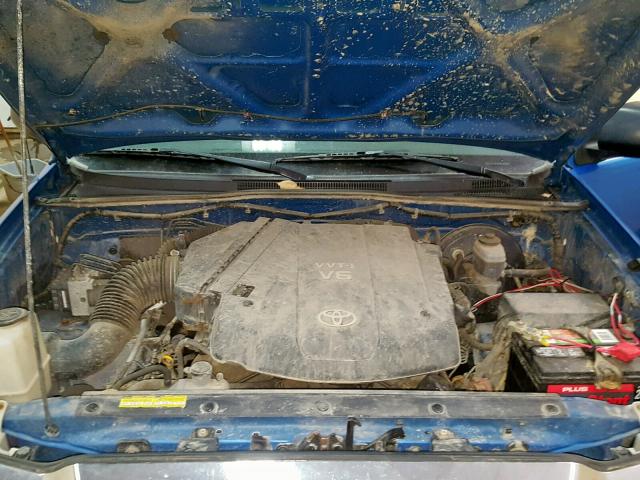 5TETU62NX5Z140982 - 2005 TOYOTA TACOMA PRE BLUE photo 7