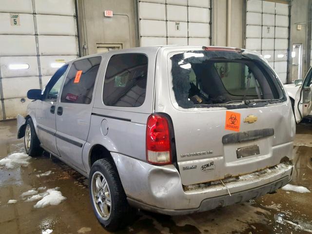 1GNDV23W48D161557 - 2008 CHEVROLET UPLANDER L Gümüş foto 3