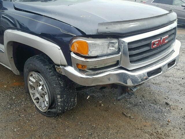 1GTEK19B56Z114946 - 2006 GMC NEW SIERRA BLACK photo 9