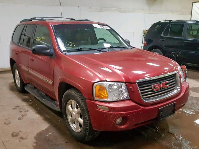 1GKDT13S832349304 - 2003 GMC ENVOY BURGUNDY photo 1