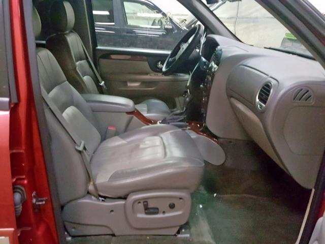 1GKDT13S832349304 - 2003 GMC ENVOY BURGUNDY photo 5