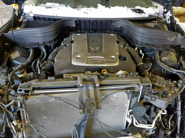 JNKAJ09F88M352156 - 2008 INFINITI EX35 BASE BLACK photo 7