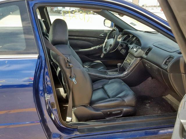 19UYA42671A036984 - 2001 ACURA 3.2CL TYPE BLUE photo 5