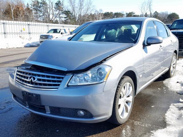 JNKAY01F47M457184 - 2007 INFINITI M35 BASE GRAY photo 2