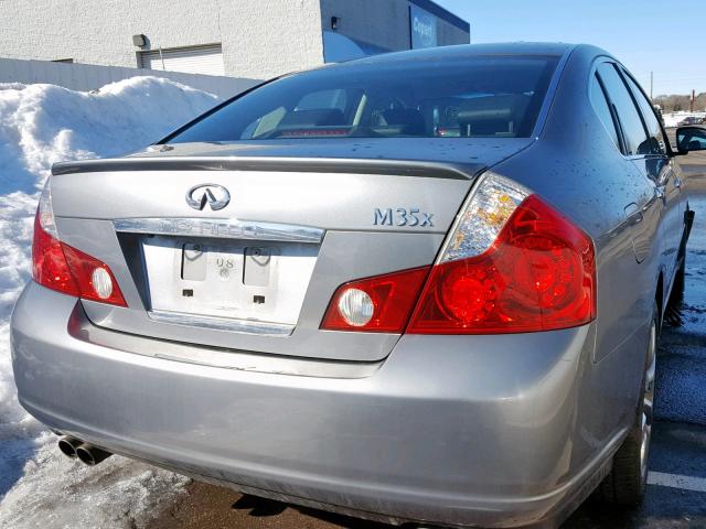 JNKAY01F47M457184 - 2007 INFINITI M35 BASE GRAY photo 4