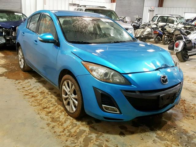 JM1BL1S59A1179410 - 2010 MAZDA 3 S BLUE photo 1