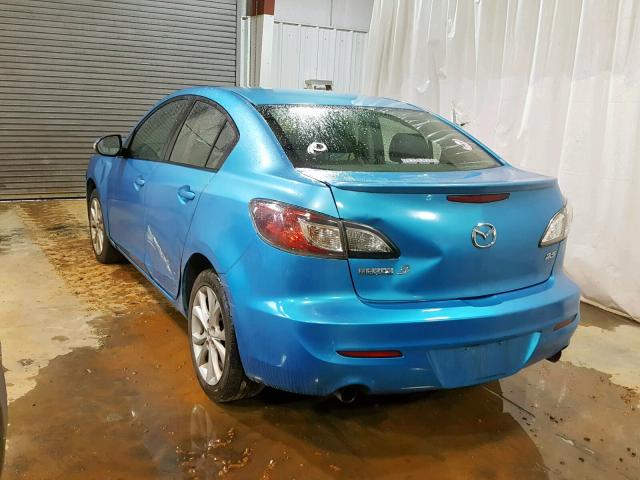 JM1BL1S59A1179410 - 2010 MAZDA 3 S BLUE photo 3