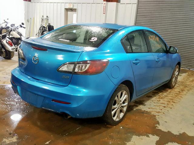 JM1BL1S59A1179410 - 2010 MAZDA 3 S BLUE photo 4