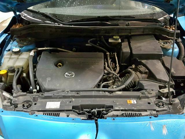 JM1BL1S59A1179410 - 2010 MAZDA 3 S BLUE photo 7