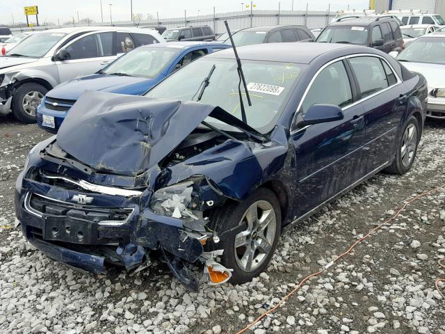 1G1ZH57B09F183410 - 2009 CHEVROLET MALIBU 1LT 蓝色 照片 2