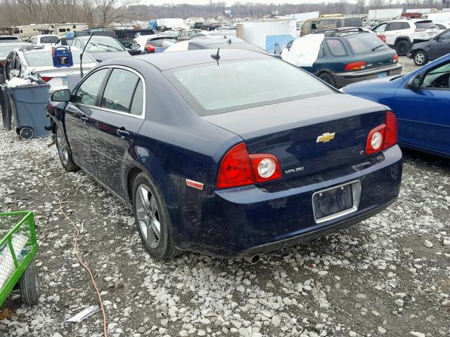 1G1ZH57B09F183410 - 2009 CHEVROLET MALIBU 1LT 蓝色 照片 3
