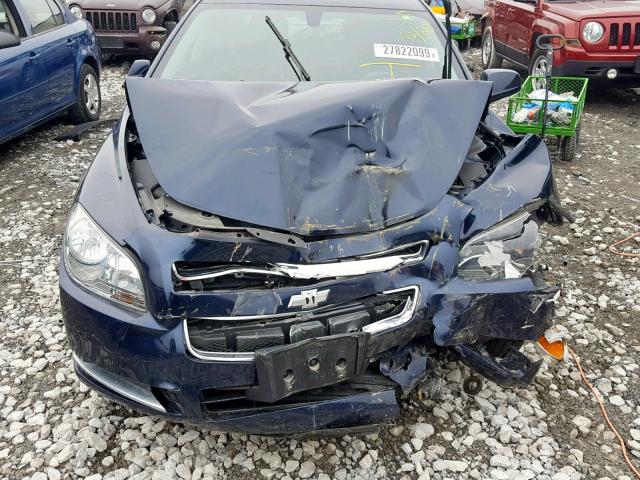 1G1ZH57B09F183410 - 2009 CHEVROLET MALIBU 1LT 蓝色 照片 7