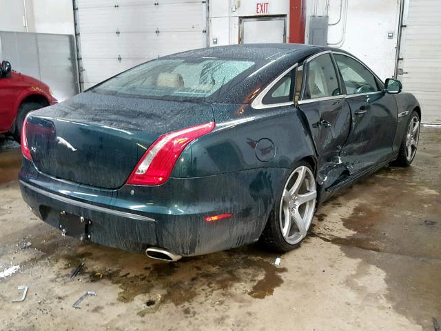 SAJWA1GE7CMV32746 - 2012 JAGUAR XJ SUPERCH GREEN photo 4