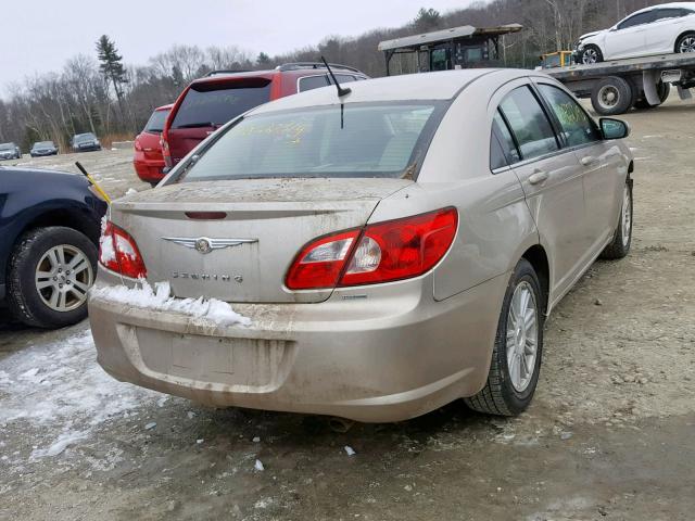 1C3LC56R48N292634 - 2008 CHRYSLER SEBRING TO TAN photo 4