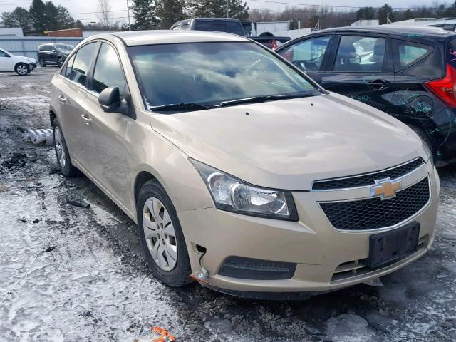 1G1PD5SH2C7137173 - 2012 CHEVROLET CRUZE LS GOLD photo 1