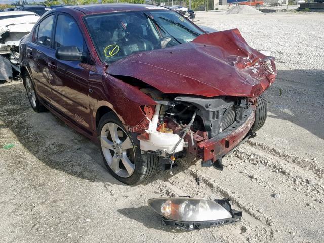 JM1BK323461441533 - 2006 MAZDA 3 S RED photo 1