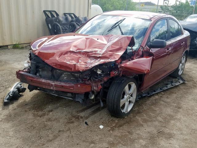 JM1BK323461441533 - 2006 MAZDA 3 S RED photo 2