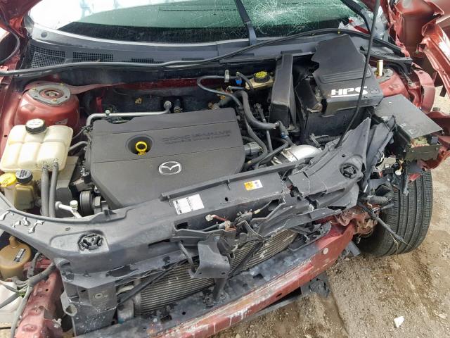 JM1BK323461441533 - 2006 MAZDA 3 S RED photo 7