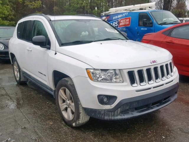 1J4NF1FB2BD280769 - 2011 JEEP COMPASS SP WHITE photo 1