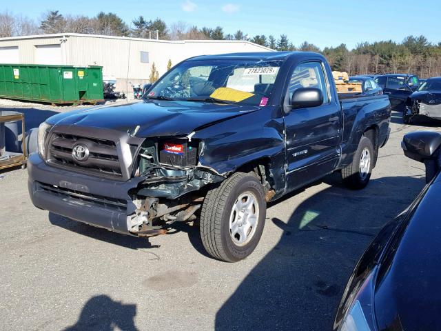 5TENX22N69Z666783 - 2009 TOYOTA TACOMA GREEN photo 2