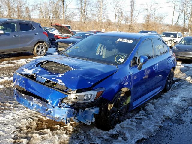 JF1VA1E63H8826110 - 2017 SUBARU WRX PREMIU BLUE photo 2