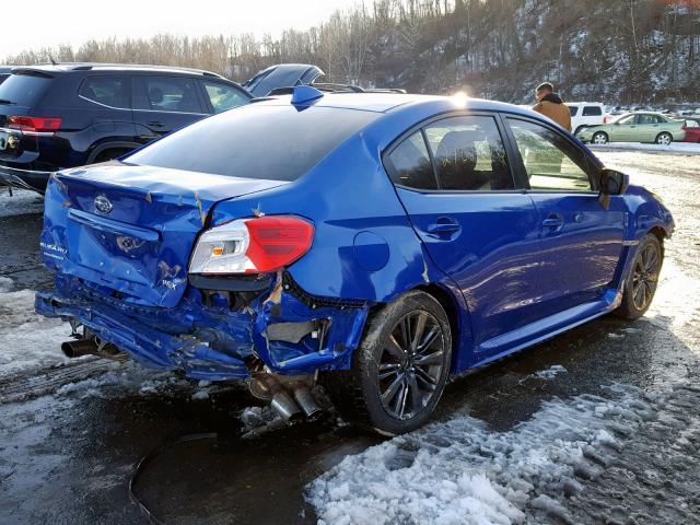 JF1VA1E63H8826110 - 2017 SUBARU WRX PREMIU BLUE photo 4